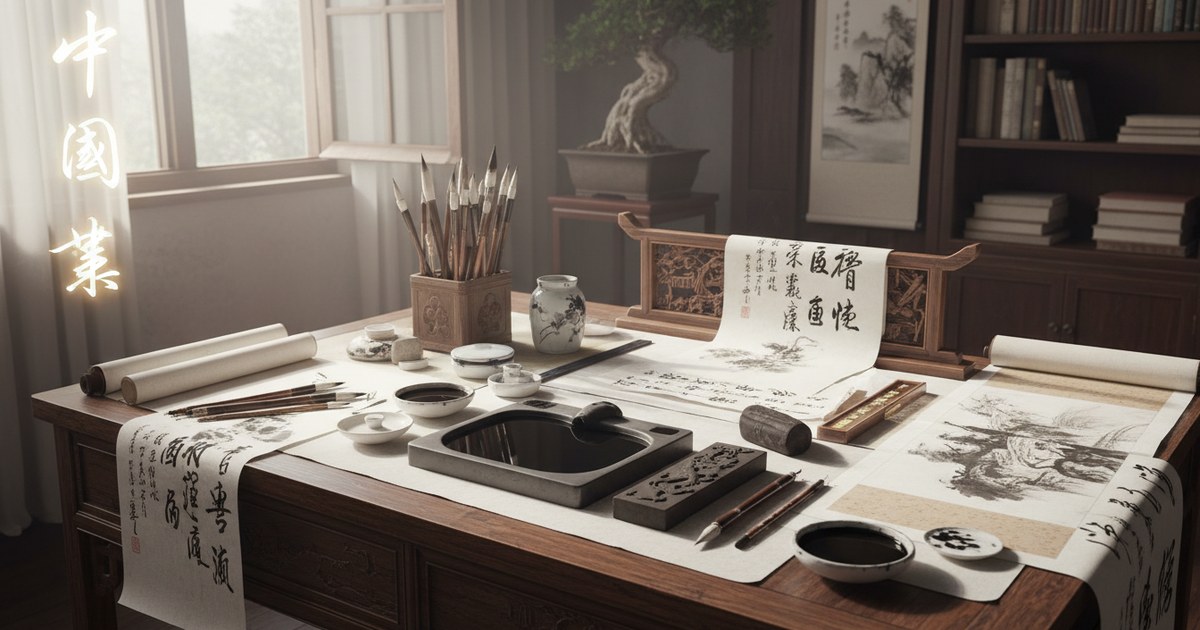 L&rsquo;encre de Chine : un trésor artistique millénaire